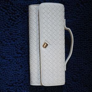 Theia Clutch With Crossbody Strap